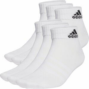 Nízké ponožky Unisex adidas Thin and Light Sportswear Ankle Socks 6 Pairs HT3430 white/black