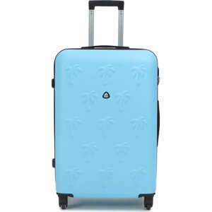 Velký tvrdý kufr Semi Line T5563-5 Modrá