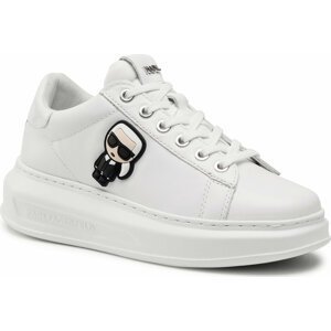 Sneakersy KARL LAGERFELD KL62530 White Lthr/Mono