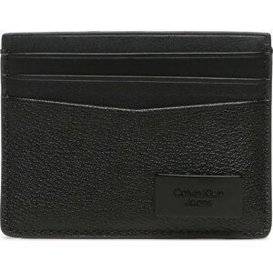Velká pánská peněženka Calvin Klein Jeans Inst Plaque Cardcase K50K510712 BDS
