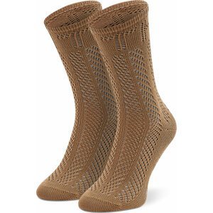 Dámské klasické ponožky Tommy Hilfiger 701220258 Khaki 002
