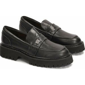 Loafersy Kazar Essen 83140-01-00 Czarny