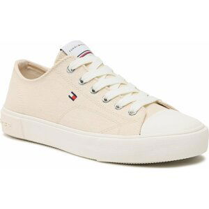 Plátěnky Tommy Hilfiger Low Cut Lace-Up T3X9-32827-0890 S Beige 500