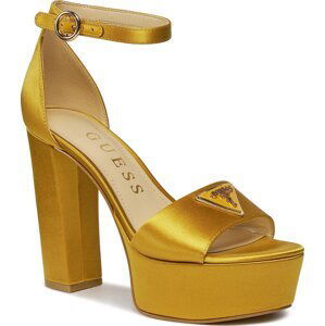 Sandály Guess Seton2 FLPSE2 SAT03 GOLD