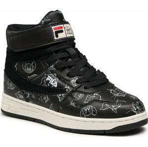 Sneakersy Fila Wb Arcade Velcro Mid Kids FFK0088.80010 Black