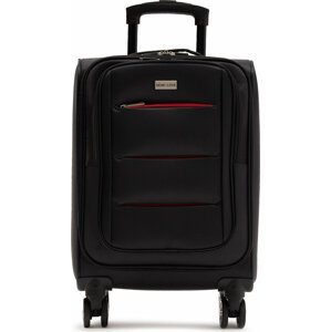 Malý textilní kufr Semi Line T5517-1 Černá