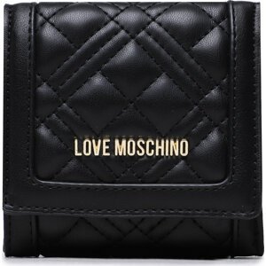 Malá dámská peněženka LOVE MOSCHINO JC5683PP1GLA0000 Nero