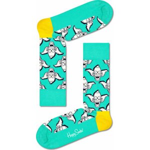 Klasické ponožky Unisex Happy Socks SIM01-7000 Zelená