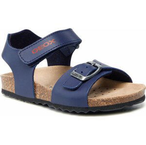 Sandály Geox J Ghita B. B J028LB 00054 C0735 M Navy/Red