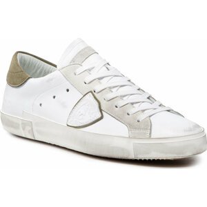 Sneakersy Philippe Model Prsx PRLU VX20 Blanc Vert