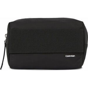 Kosmetický kufřík Calvin Klein Wide Strap Nylon Washbag K60K611093 Ck Black BAX