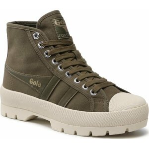 Turistická obuv Gola Coaster Peak High CLB092 Khaki/Off White