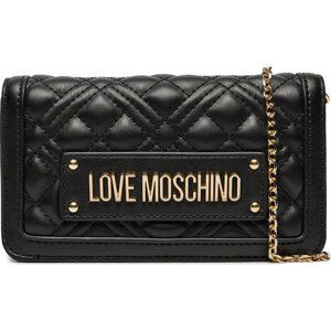 Velká dámská peněženka LOVE MOSCHINO JC5681PP0ILA0000 Nero Gal Oro