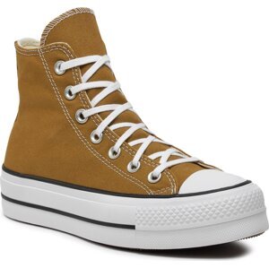 Plátěnky Converse Chuck Taylor All Star Lift Platform A07210C Trek Tan/White/Black