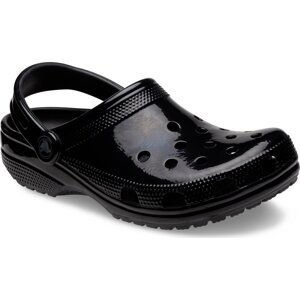 Nazouváky Crocs Classic High Shine Clog 209609 Black 001