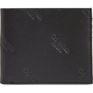 Velká pánská peněženka Calvin Klein Jeans Logo Print Bifold Id K50K511814 Allover Print 0GK