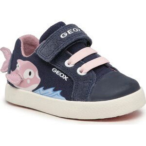 Plátěnky Geox B Kilwi G. C B25D5C 01022 C0694 M Navy/Pink