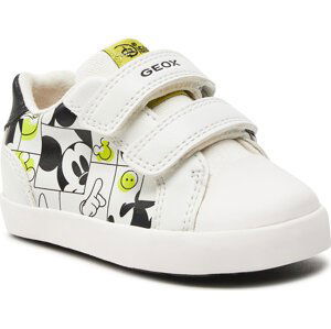 Sneakersy Geox B Kilwi Boy B45A7D 08554 C0552 M White/Fluo Yellow