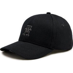 Kšiltovka Tommy Hilfiger Th Imd Heavy Twill 6 Panel Cap AM0AM12300 Black BDS