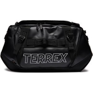 Taška adidas Terrex Rain.Rdy Expedition Duffel Bag S - 50 L IN8327 Black/Black/White