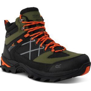 Trekingová obuv Regatta Samaris III Boot RMF834 Cypress Green/Blaze Orange ND1