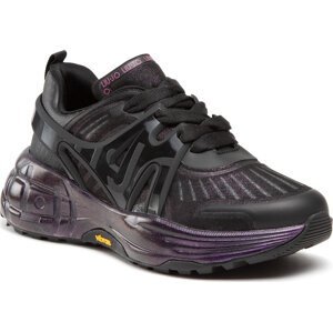 Sneakersy Liu Jo 12:12 01 BF2085 TX134 Black/Purple S1066