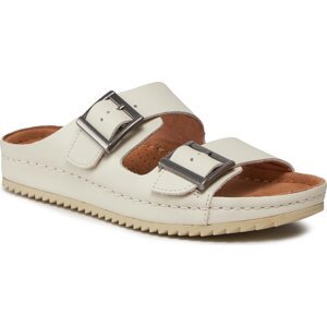 Nazouváky Clarks Brookleigh Sun 26170059 Off White Lea