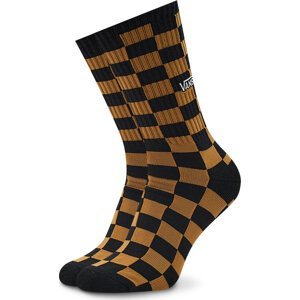 Pánské klasické ponožky Vans Checkboard VN0A3H3N5RJ1 Mdbrn