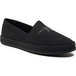 Espadrilky Calvin Klein Jeans Espadrille Slipon Ml YM0YM00935 Triple Black 0GT