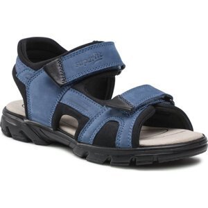 Sandály Superfit 1-00018-8000 S Blau/Schwarz