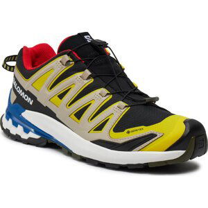 Boty Salomon Xa Pro 3D V9 Gore-Tex L47119000 Black / Buttercup / Lapis Blue