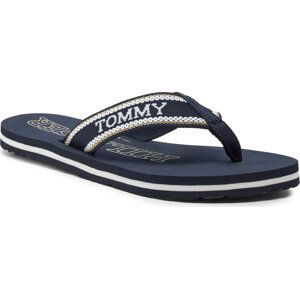 Žabky Tommy Hilfiger Hilfiger Beach Sandal FW0FW07905 Space Blue DW6