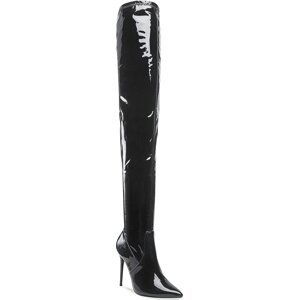 Mušketýrky Steve Madden Dominique Boot SM11000128-02002-018 Black Patent