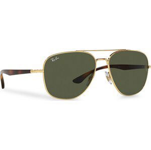 Sluneční brýle Ray-Ban 0RB3683 001/31 Arista/Green