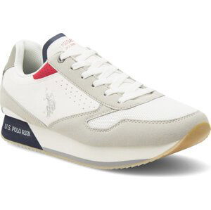 Sneakersy U.S. Polo Assn. NOBIL003G Bílá