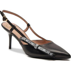 Sandály LOVE MOSCHINO JA10607G0IIE0000 Nero