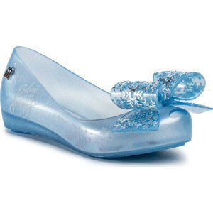 Baleríny Melissa Ultragirl + Frozen Inf 32852 Pearl/Blue/Glitter 53645