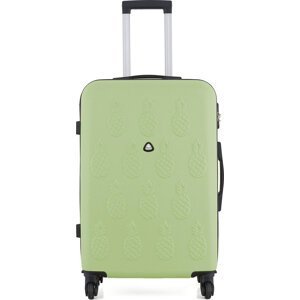 Velký kufr Semi Line T5620-6 Zelená