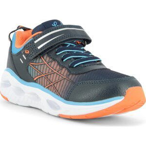 Sneakersy Leaf Samset LSAMS101J Navy/Orange