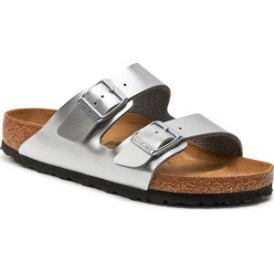 Nazouváky Birkenstock Arizona 1019147 D Electric Metallic Silver