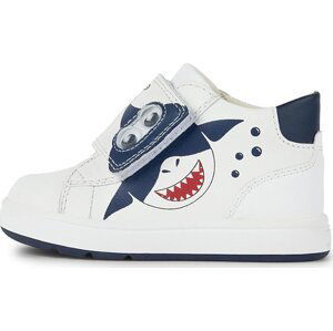 Polobotky Geox B Biglia B354DC 08554 C0899 White/Navy