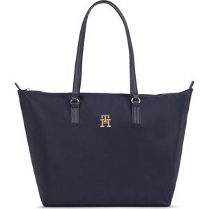 Kabelka Tommy Hilfiger Poppy Th Tote AW0AW15639 Space Blue DW6