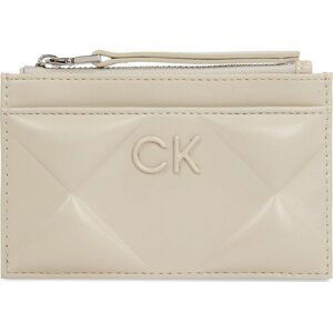 Velká dámská peněženka Calvin Klein Quilt K60K611704 Stoney Beige PEA