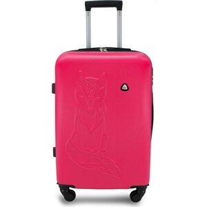 Střední kufr Semi Line T5625-4 Růžová