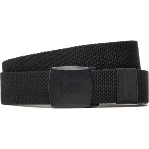 Pánský pásek Lee Logo Webbing Belt LP554201 Black