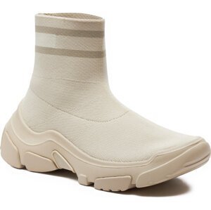 Sneakersy Tommy Jeans Tjw Sock Boot EN0EN02446 Newsprint ACG