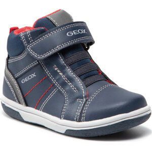 Kotníková obuv Geox B Flick B.A B1637A 054FU C0735 S Navy/Red