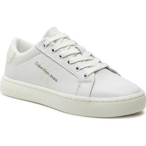 Sneakersy Calvin Klein Jeans Classic Cupsole Laceup YW0YW01269 Bright White/Creamy White 0K8