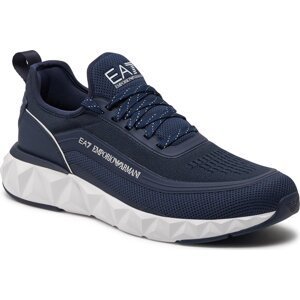 Sneakersy EA7 Emporio Armani X8X106 XK262 R236 Black Iris+White