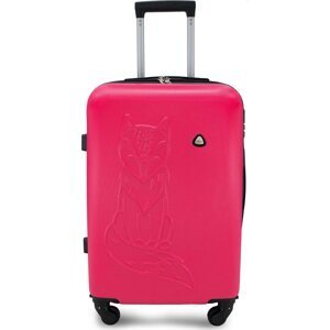 Velký kufr Semi Line T5625-6 Růžová